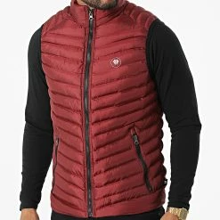 Le moins cher 😉 Doudoune Sans Manches 3393 Bordeaux de Armita 😍