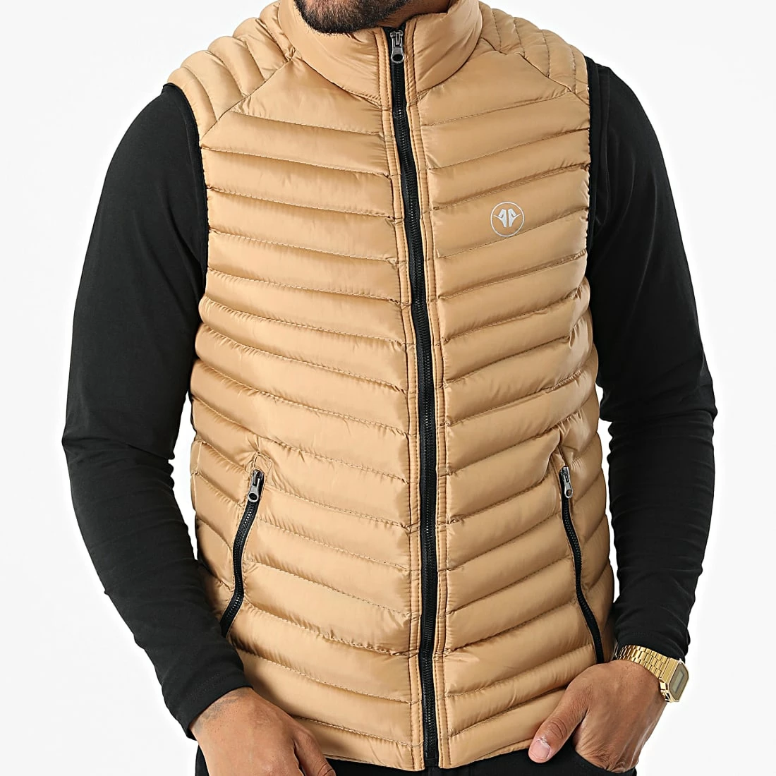 Tout neuf ⭐ Doudoune Sans Manches 3393 Beige de Armita 🎉 3 Tout neuf ⭐ Doudoune Sans Manches 3393 Beige de Armita 🎉 – Image 3