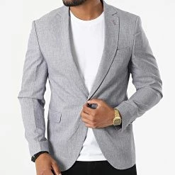 De gros 🔥 Veste Blazer CK-062 Bleu Marine de Armita 🛒 -Armita Soldes 2022 armita 328931 CK 062 INDIGO 20220722T151900 03