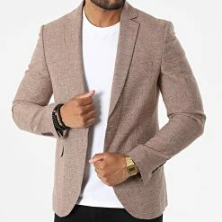 Nouveau ✨ Veste Blazer CK-066 Camel de Armita 🔥