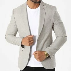 Sortie 🌟 Veste Blazer CK-066 Beige de Armita 🔔