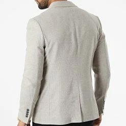 Sortie 🌟 Veste Blazer CK-066 Beige de Armita 🔔 -Armita Soldes 2022 armita 328943 CK 066 BEIGE 20220725T155859 04