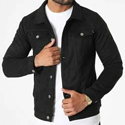 Budget 👏 Veste Slim 3532 Noir de Armita 🎁