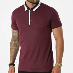 Remise 😍 Polo Manches Courtes 570 Bordeaux de Armita 😉