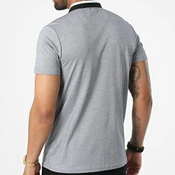 Meilleur prix ✔️ Polo Manches Courtes 570 Bleu Marine Chiné de Armita ⭐ -Armita Soldes 2022 armita 328976 POLO 570 BLUE 20220722T161748 04