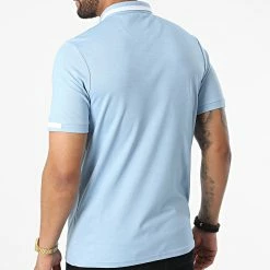 Nouveau 🎉 Polo Manches Courtes 572 Bleu Clair de Armita 🧨 -Armita Soldes 2022 armita 328977 POLO 572 CIEL 20220722T161836 04