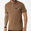 Meilleure affaire 🤩 Polo Manches Courtes 572 Camel Chiné de Armita ✨