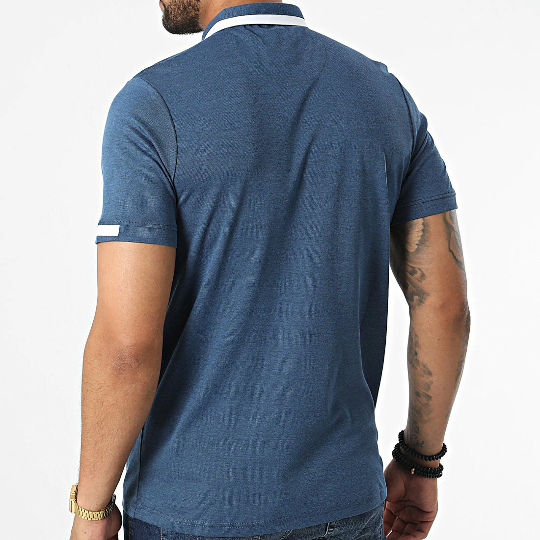 Coupon 😍 Polo Manches Courtes 572 Bleu Chiné de Armita 🧨 4 Coupon 😍 Polo Manches Courtes 572 Bleu Chiné de Armita 🧨 – Image 4