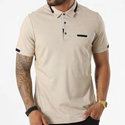 Sortie 👍 Polo Manches Courtes 572 Beige de Armita 🎉 -Armita Soldes 2022 armita 328996 POLO 572 BEIGE 20220722T161851 03