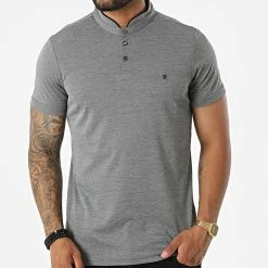 Meilleur prix ⭐ Polo Manches Courtes 571 Noir Chiné de Armita 🌟 6 Meilleur prix ⭐ Polo Manches Courtes 571 Noir Chiné de Armita 🌟 -Armita Soldes 2022 armita 328997 POLO 571 BLACK 20220722T162510 03