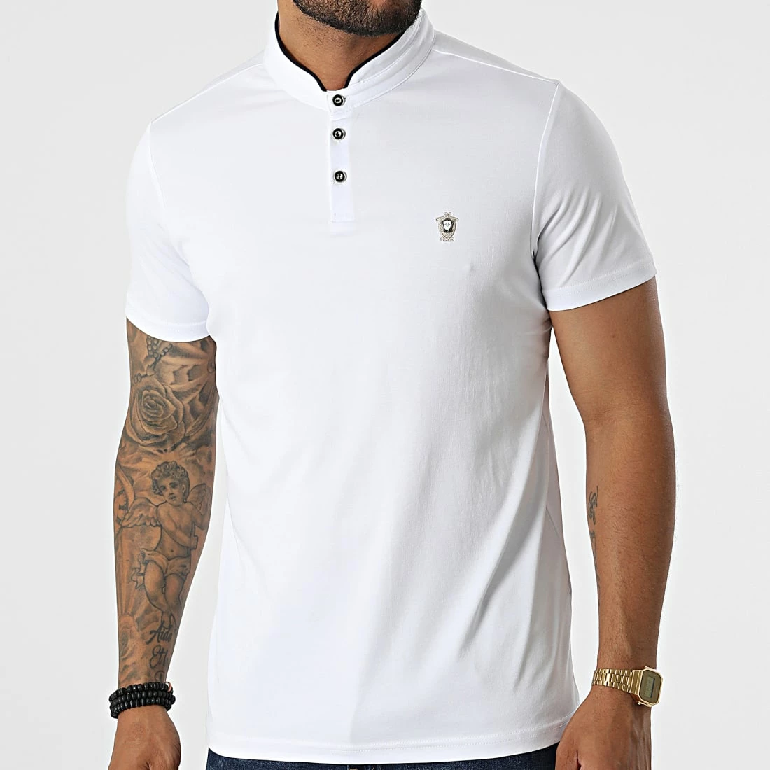 Le moins cher 🤩 Polo Manches Courtes 571 Blanc de Armita 🧨 1 Le moins cher 🤩 Polo Manches Courtes 571 Blanc de Armita 🧨