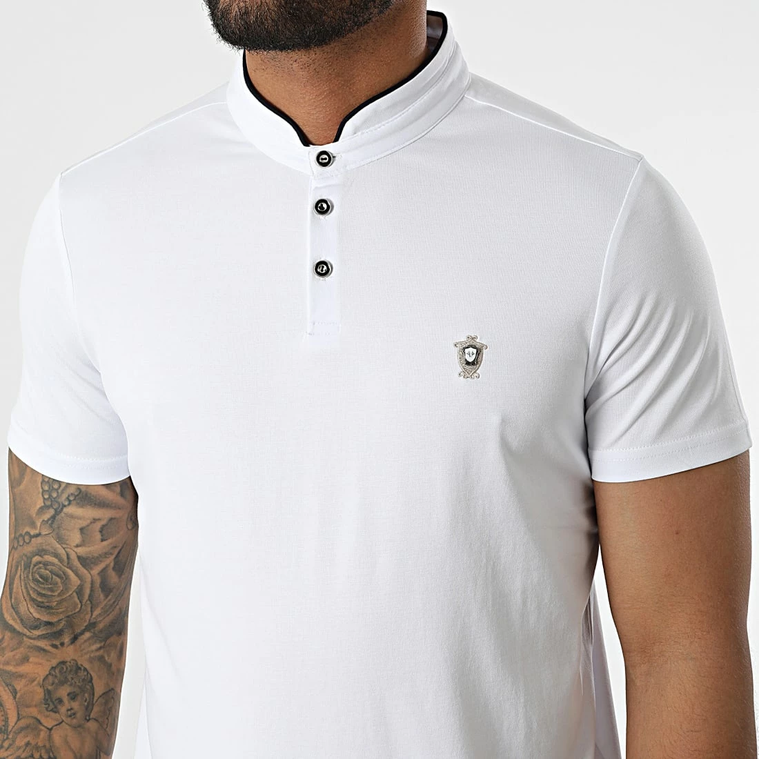 Le moins cher 🤩 Polo Manches Courtes 571 Blanc de Armita 🧨 2 Le moins cher 🤩 Polo Manches Courtes 571 Blanc de Armita 🧨 – Image 2