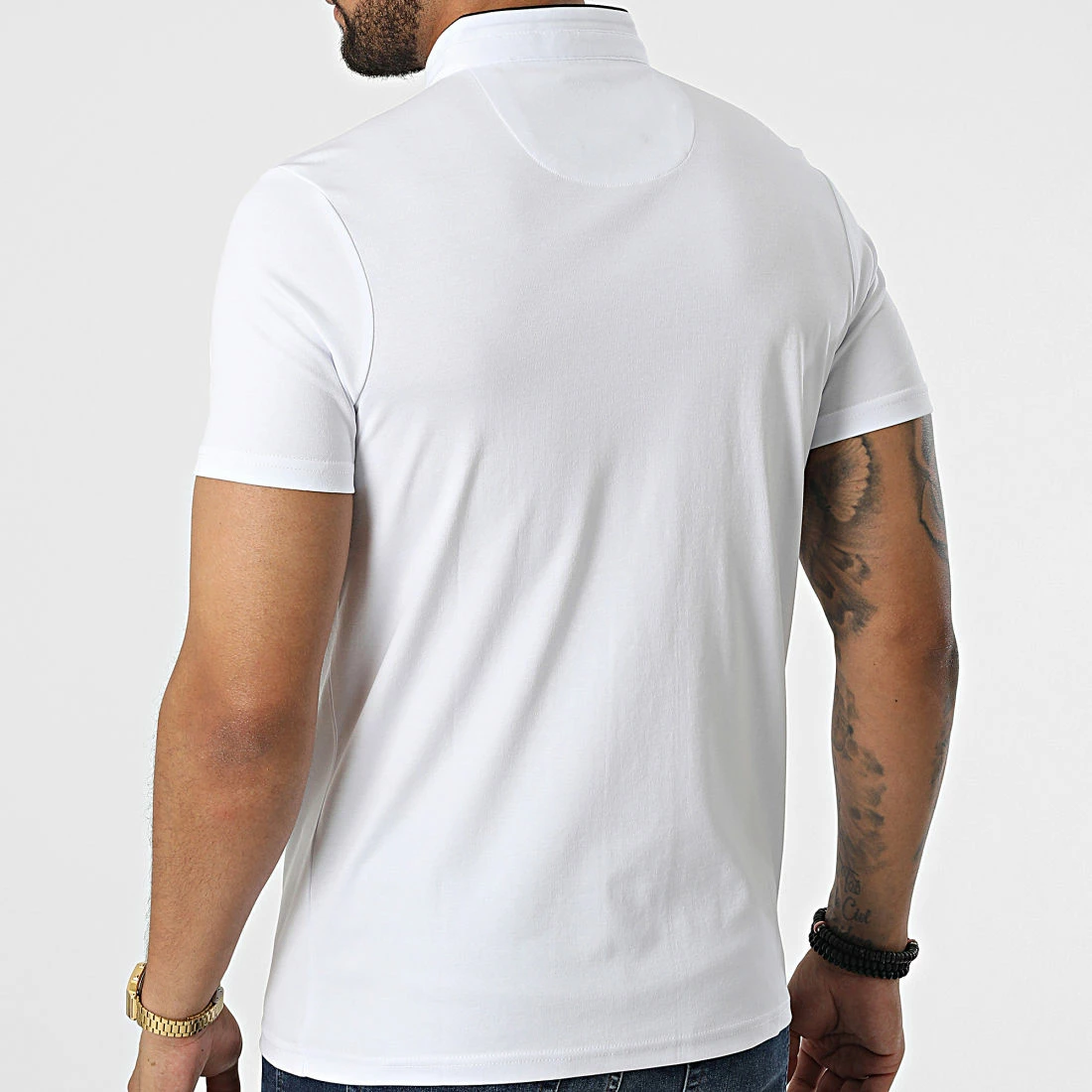 Le moins cher 🤩 Polo Manches Courtes 571 Blanc de Armita 🧨 4 Le moins cher 🤩 Polo Manches Courtes 571 Blanc de Armita 🧨 – Image 4