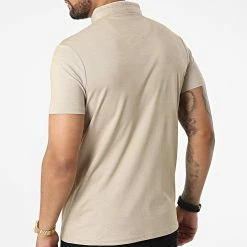 Bon marché ✨ Polo Manches Courtes 571 Beige de Armita 🔥 -Armita Soldes 2022 armita 329004 POLO 571 BEIGE 20220722T161924 04