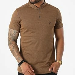 De gros ⭐ Polo Manches Courtes 571 Camel Chiné de Armita 👍 6 De gros ⭐ Polo Manches Courtes 571 Camel Chiné de Armita 👍 -Armita Soldes 2022 armita 329005 POLO 571 CAMEL 20220722T161541 03