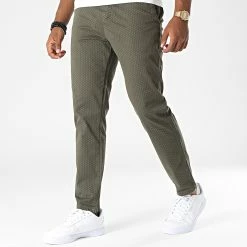 Les meilleures critiques de ✨ Pantalon Chino Slim PAK-442 Vert Kaki de Armita 👍