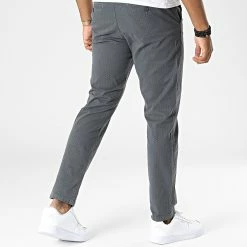 Meilleure vente ❤️ Pantalon Chino Slim PAK-442 Gris Anthracite de Armita 🎉 -Armita Soldes 2022 armita 329062 PAK 442 ANTHRACITE 20220726T154730 04