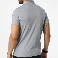 Acheter ⭐ Polo Manches Courtes 571 Bleu Marine Chiné de Armita 👍 -Armita Soldes 2022 armita 329083 POLO 571 BLUE 20220722T161730 04