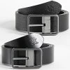 Budget 👍 Ceinture Réversible CC-6132 Noir de Armita 👏