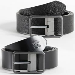 Budget 👍 Ceinture Réversible CC-6132 Noir de Armita 👏