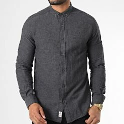 Remise 😀 Chemise Manches Longues CH-5119 Gris Anthracite Chiné de Armita ⌛ 6 Remise 😀 Chemise Manches Longues CH-5119 Gris Anthracite Chiné de Armita ⌛ -Armita Soldes 2022 armita 334476 CH 5119 BLACK 20220902T162103 03