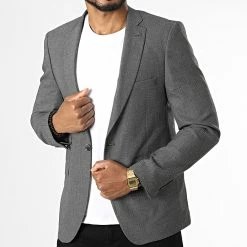 Remise 💯 Veste Blazer F8009 Noir Chiné de Armita 🌟 -Armita Soldes 2022 armita 337321 T F8009 BLACK 20220916T161049 03