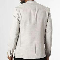 Promo 🤩 Veste Blazer F8009 Gris Chiné Beige de Armita ⭐ -Armita Soldes 2022 armita 337324 T F8009 GREY 20220916T160908 04