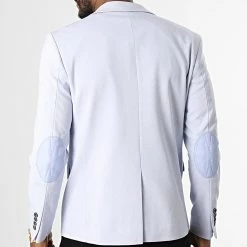 Remise ✔️ Veste Blazer B7065 Bleu Clair Chiné de Armita 🥰 -Armita Soldes 2022 armita 337351 M B7065 LTBLUE 20220916T160757 04