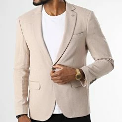 De gros ⭐ Veste Blazer B7065 Beige Foncé de Armita 🤩 -Armita Soldes 2022 armita 337354 M B7065 CAMEL 20220916T160955 03