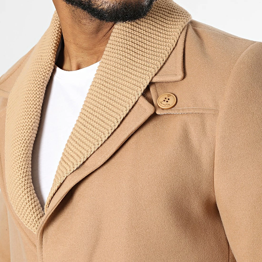 Offres 🛒 Manteau CAB034 Beige de Armita 🛒 2 Offres 🛒 Manteau CAB034 Beige de Armita 🛒 – Image 2