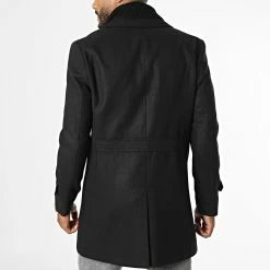 Remise 🎉 Manteau CAB034 Noir de Armita 👍 -Armita Soldes 2022 armita 337365 CAB034 BLACK 20220916T160536 04