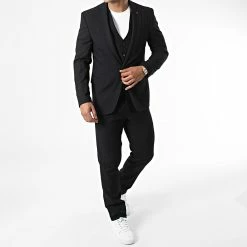 Coupon 🧨 Ensemble Costume 3 Pièces 6740 Noir de Armita ⌛