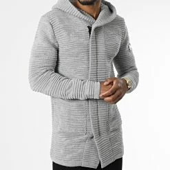 Grosses soldes 😉 Cardigan Capuche Alex Gris de Armita 🎁 -Armita Soldes 2022 armita 337381 ALEX GREY 20220930T091215 03