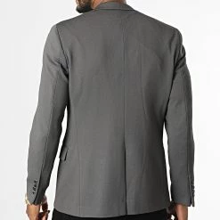 Meilleure vente 😍 Veste Blazer F8012 Gris Anthracite de Armita 🤩 -Armita Soldes 2022 armita 337384 T F8012 GREY 20220919T153851 04