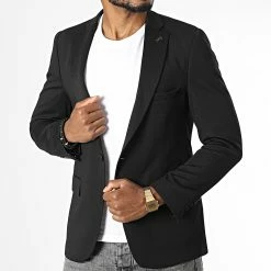 Vente flash 🌟 Veste Blazer F8012 Noir de Armita ⭐