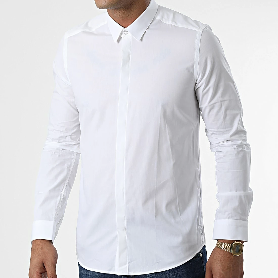 Meilleure affaire 😍 Chemise Manches Longues PCH-903 Blanc de Armita 🔥 1 Meilleure affaire 😍 Chemise Manches Longues PCH-903 Blanc de Armita 🔥
