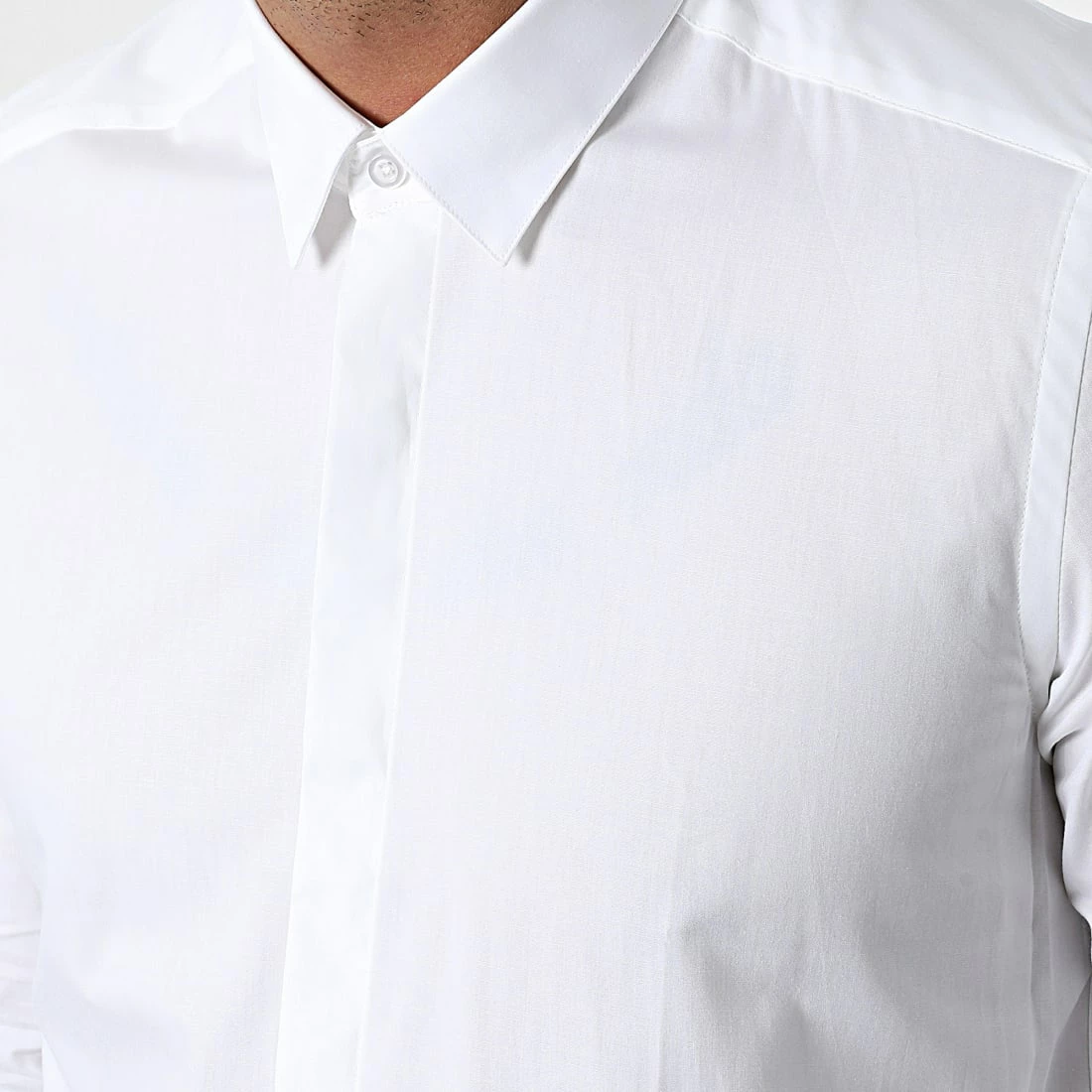 Meilleure affaire 😍 Chemise Manches Longues PCH-903 Blanc de Armita 🔥 2 Meilleure affaire 😍 Chemise Manches Longues PCH-903 Blanc de Armita 🔥 – Image 2