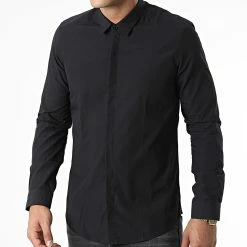 Bon marché ⭐ Chemise Manches Longues PCH-903 Noir de Armita 🤩