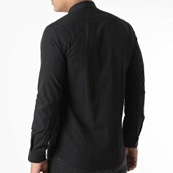 Bon marché ⭐ Chemise Manches Longues PCH-903 Noir de Armita 🤩 -Armita Soldes 2022 armita 337411 PCH 903 BLACK 20220920T152617 04