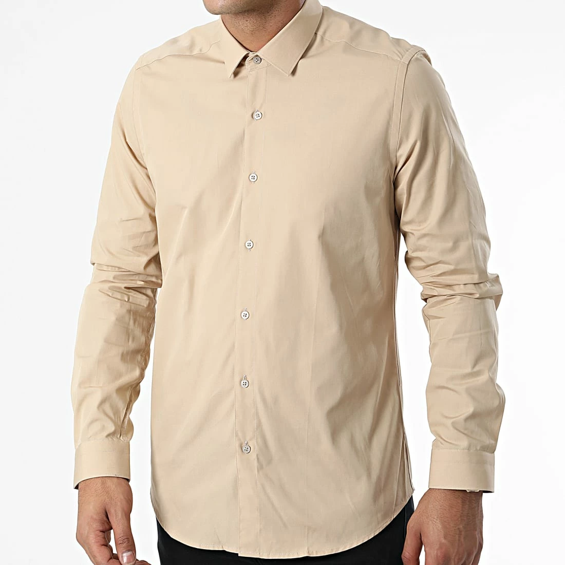 Sortie ✨ Chemise Manches Longues PCH-901 Beige de Armita 🤩 1 Sortie ✨ Chemise Manches Longues PCH-901 Beige de Armita 🤩