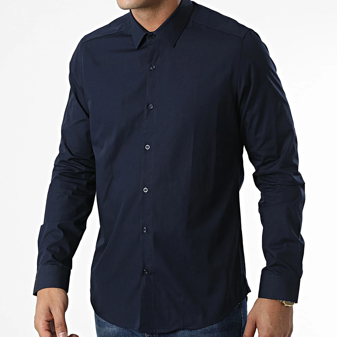 Meilleure vente 🔔 Chemise Manches Longues PCH-901 Bleu Marine de Armita 🤩 1 Meilleure vente 🔔 Chemise Manches Longues PCH-901 Bleu Marine de Armita 🤩