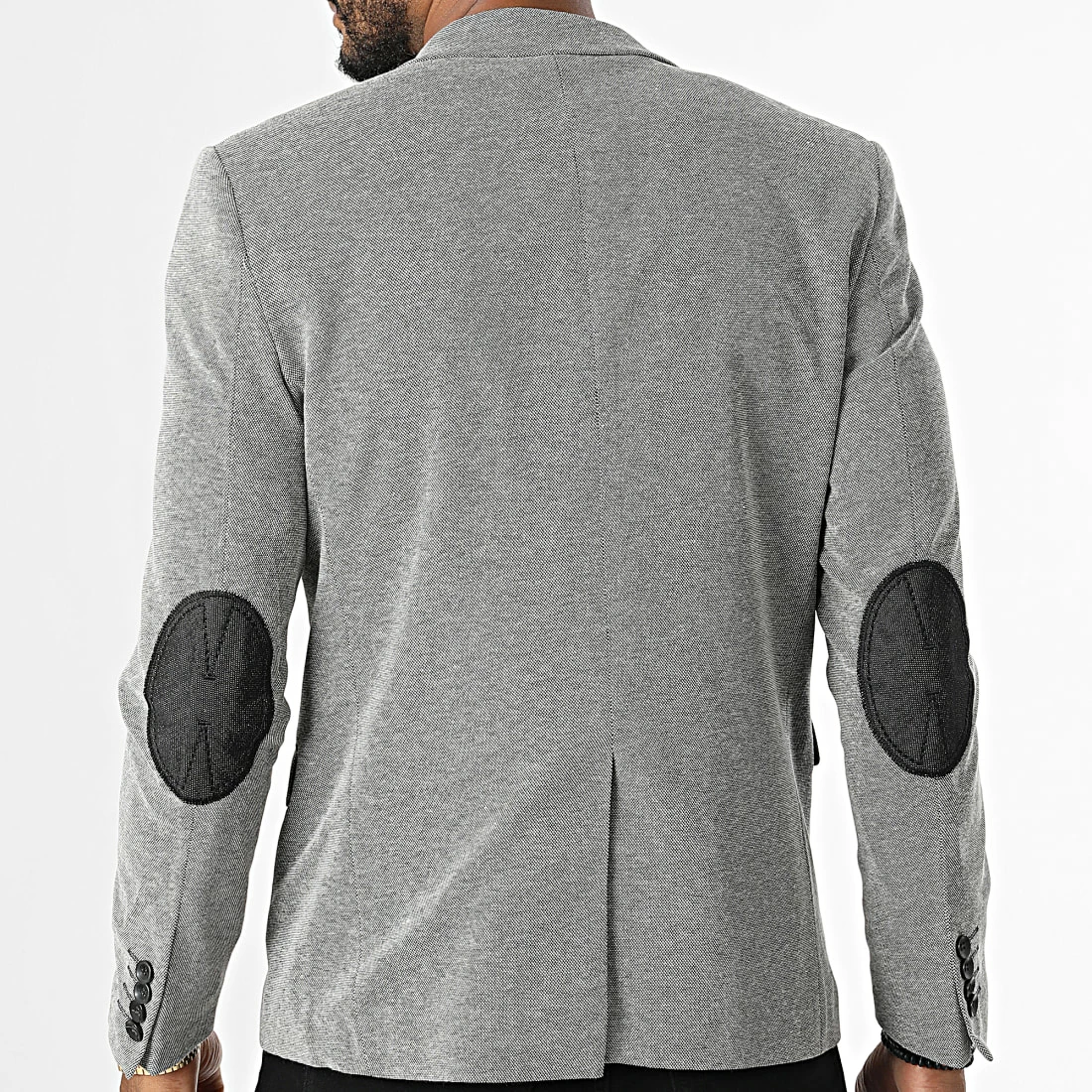 Acheter ✨ Veste Blazer B7065 Gris Anthracite Chiné de Armita 👏 4 Acheter ✨ Veste Blazer B7065 Gris Anthracite Chiné de Armita 👏 – Image 4