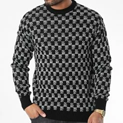 Vente flash 🛒 Pull AVH-181 Noir Gris de Armita ⭐