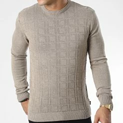 Offres 👍 Pull AVP-182 Beige Foncé de Armita 😍 -Armita Soldes 2022 armita 338405 AVP 182 VIZON 20220920T161920 03