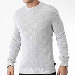 Vente flash ❤️ Pull AVP-172 Gris Chiné de Armita 💯