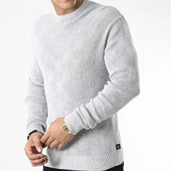 Vente flash ❤️ Pull AVP-172 Gris Chiné de Armita 💯 -Armita Soldes 2022 armita 338414 AVP 172 LTGREY 20220920T161720 03