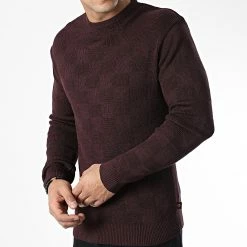 Meilleur prix ✨ Pull AVP-172 Bordeaux de Armita ✔️ -Armita Soldes 2022 armita 338416 AVP 172 BORDO 20220921T154745 03