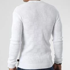 Meilleure vente 🥰 Pull AVP-172 Blanc de Armita 🎉 -Armita Soldes 2022 armita 338419 AVP 172 WHITE 20220921T153053 04