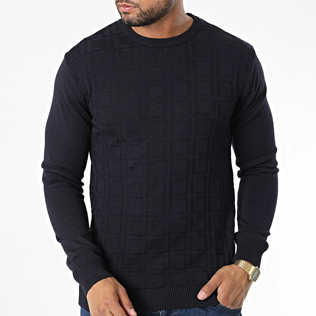 Meilleure affaire ✔️ Pull AVP-182 Bleu Marine de Armita 🔔 3 Meilleure affaire ✔️ Pull AVP-182 Bleu Marine de Armita 🔔 – Image 3