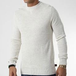 Offres 🎁 Pull AVP-183 Beige Clair de Armita 💯